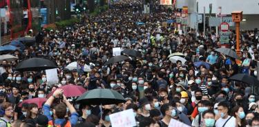Hongkoneses vuelven a desafiar al gobierno con nueva marcha