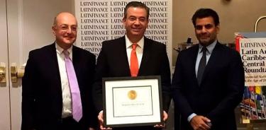 Banco de México recibe reconocimiento a nivel global