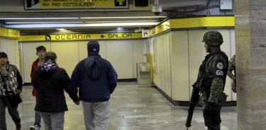Revisiones de Guardia Nacional en el Metro no serán obligatorias: Sheinbaum
