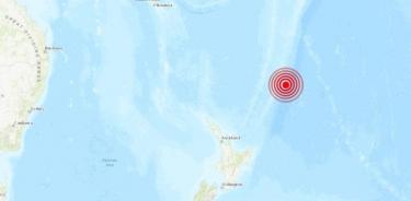 Emiten alerta de tsunami en Nueva Zelanda después de un sismo de 7,4