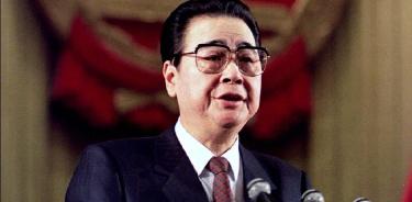 Muere Li Peng, quien ordenó la represión en la plaza de Tiananmen