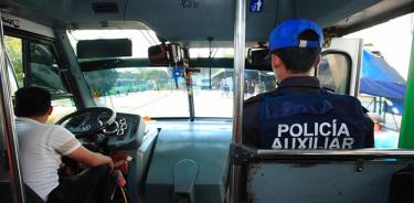 Viajarán agentes encubiertos en el transporte público, para combatir robos