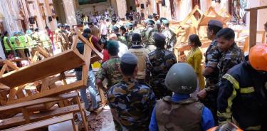 Atentados contra iglesias y hoteles en Sri Lanka causan 207 muertos