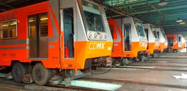 Reintegran seis  trenes del Metro y 20 autobuses RTP  olvidados por Mancera