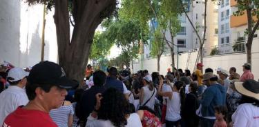 Habitantes de Miguel Hidalgo protestan contra inseguridad en la alcaldía