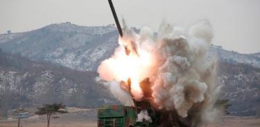 Corea del Norte lanza dos nuevos proyectiles desde su costa oriental