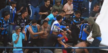 Investigan hechos de violencia en estadio de  San Luis Potosí