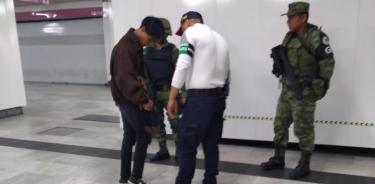 Guardia Nacional llega a estaciones del Metro en CDMX
