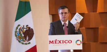 Agenda 2030 tiene alta prioridad para México: Ebrard