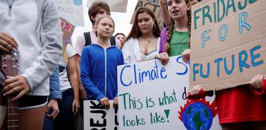 Greta Thunberg traslada su protesta climática a la Casa Blanca