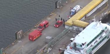 Choque de un ferri contra objeto colosal causa 87 heridos en Japón