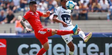 Pumas vence 2-0 a un desahuciado Veracruz en CU
