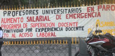 Profesores de los CCH de la UNAM se van a paro de 72 horas