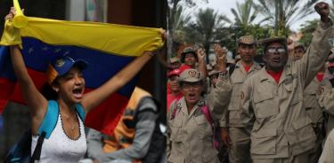 Protestan contra Maduro en Venezuela; chavistas también se movilizan