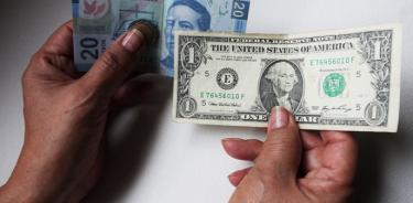 Dólar se vende hasta en 19.87 pesos en bancos