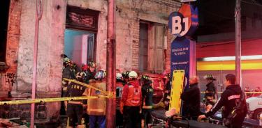 Derrumbe en vivienda deja dos muertos en alcaldía Benito Juárez