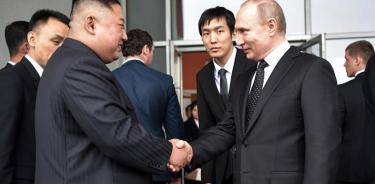 El optimismo marca la reunión entre Putin y Kim