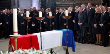 Líderes mundiales dan último adiós a Jacques Chirac