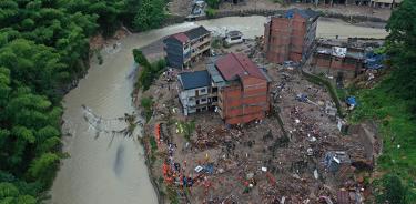 El tifón Lekima causa 14 muertos y 18 desaparecidos en China