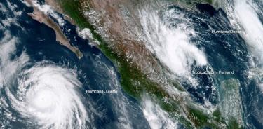 Alerta en Tamaulipas y Nuevo León por tormenta Fernand