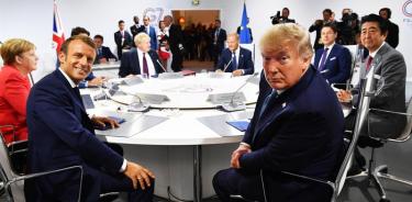 Se reúnen líderes de G7 entre tensiones