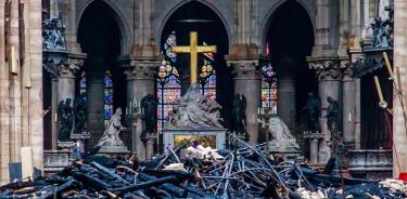 Claman por ayuda europea para reconstruir Notre Dame