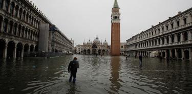 Italia declara estado de emergencia en Venecia por las inundaciones
