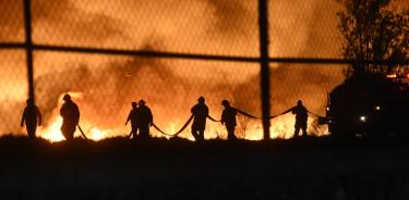 Incendio afectó 80 hectáreas de pastizales en Xochimilco