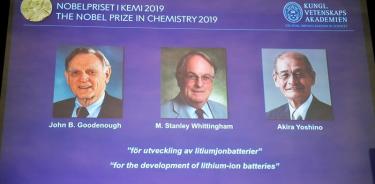 Nobel de Química para los padres de las baterías de litio