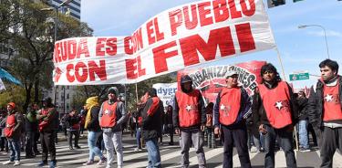 Protesta anti-Macri pide  declarar emergencia alimentaria
