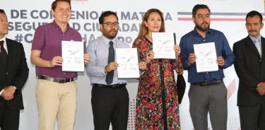 Alcaldes de Cuauhtémoc, Miguel Hidalgo y Azcapotzalco firman convenio