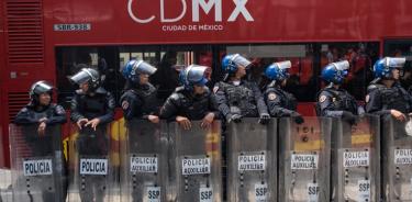 Podrá el GCDMX usar la fuerza pública en manifestaciones