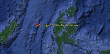 Activan alerta de tsunami en Indonesia por sismo magnitud 7.1
