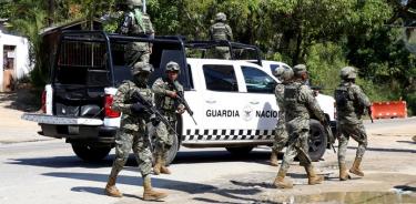 Atacan a elementos de la Guardia Nacional en Salamanca