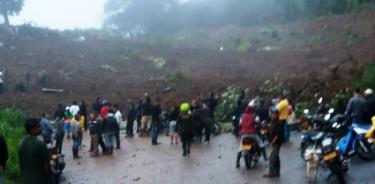 Deslave provoca al menos 11 muertos en Colombia