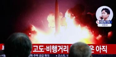Lanza Corea del Norte dos proyectiles al mar del Este