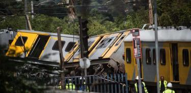 Choque de trenes en Sudáfrica causa tres muertos y más de 200 heridos