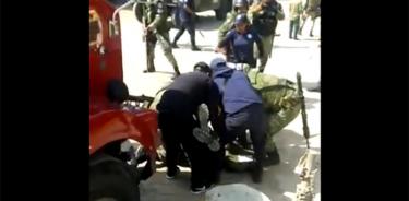 Agreden a Guardia Nacional en Bochil, Chiapas