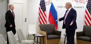 “No se entrometa en la elección”, pide sarcásticamente Trump a Putin