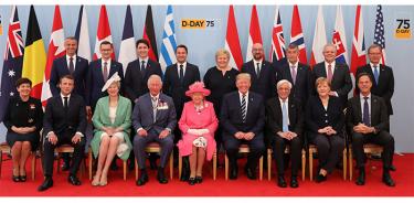 Líderes mundiales conmemoran el 75 aniversario del Día D