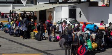 Por conducta inapropiada detienen a migrantes en la Ciudad de México