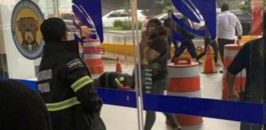 Muere policía al frustrar atraco en plaza de Interlomas, confirma SSEM