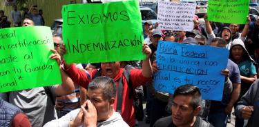 Rechaza Durazo indemnizar a policías federales rebeldes