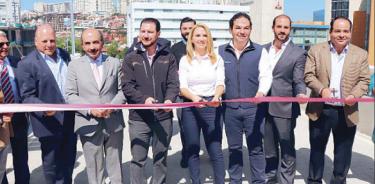 Inauguran distribuidor vial Glorieta de los Ángeles, en Interlomas