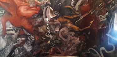 Mural de Orozco sigue sin restauración después del 19S