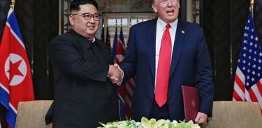 Trump asegura que Norcorea se convertirá en un “cohete económico”