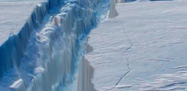 El iceberg más grande conocido está a punto de desprenderse