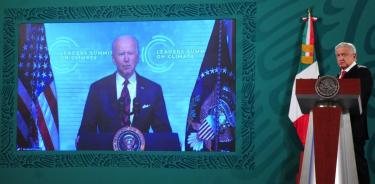 AMLO participa en foro sobre cambio climático convocado por Biden