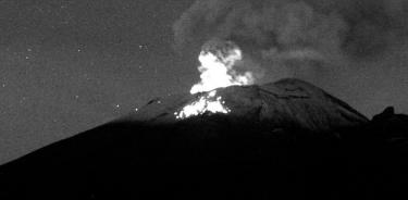 Especialistas analizan actividad creciente del volcán Popocatépetl