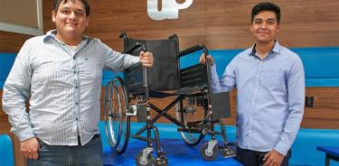 Estudiantes de Chiapas diseñan sistema para evitar caídas de sillas de ruedas